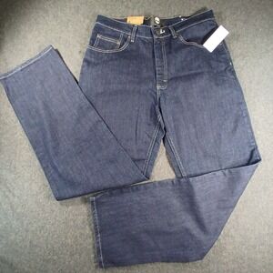 Timberland Jeans Mens 34x34 Blue Dark Wash Straight Leg TJ002 NWT